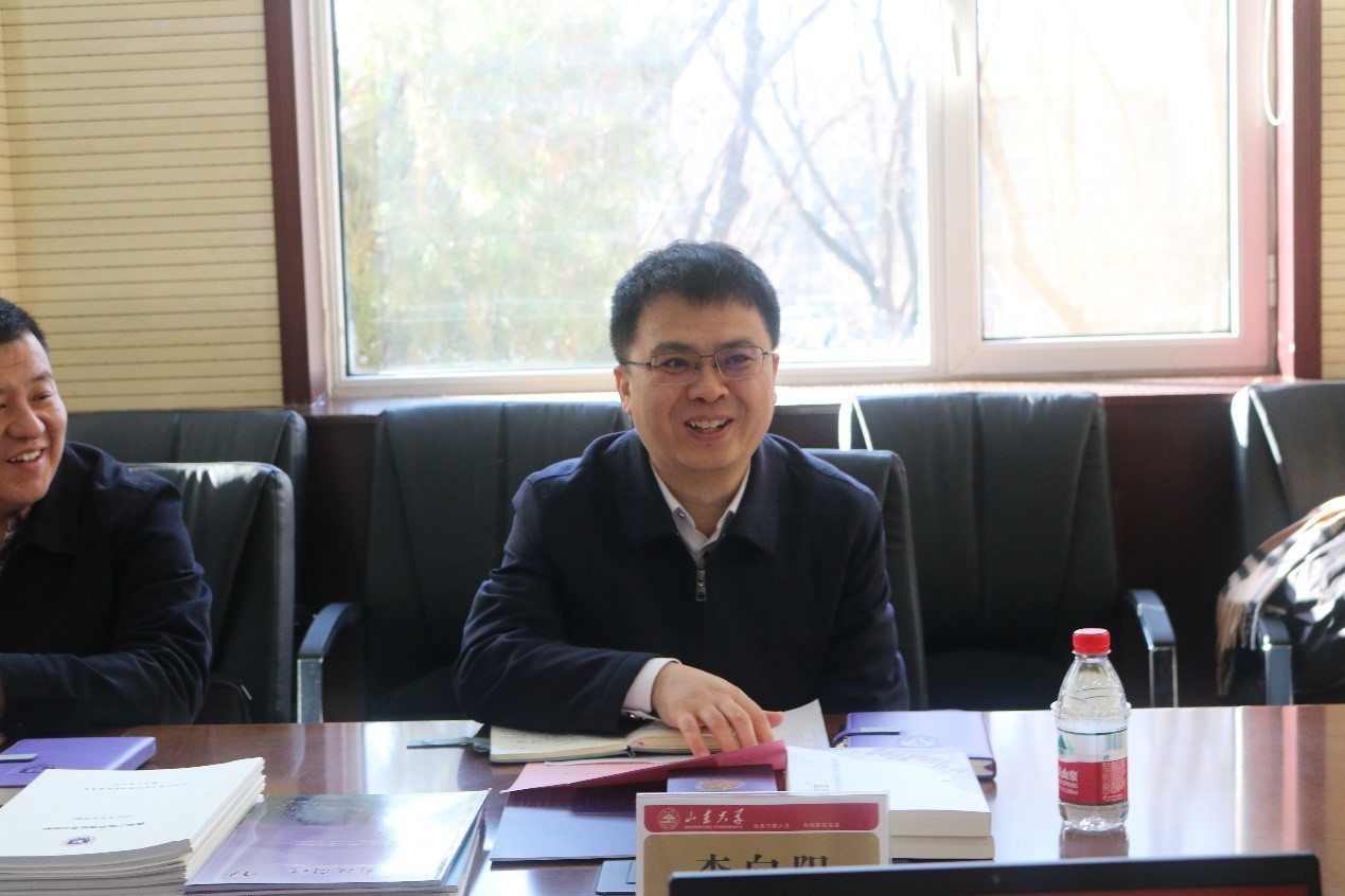 校党委副书记李向阳一行到外国语学院调研指导