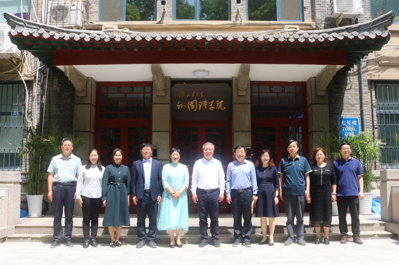 校党委书记任友群来外国语学院调研座谈-山东大学外国语学院